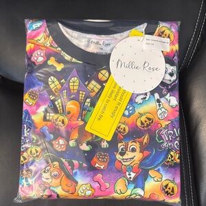 Kids Halloween Pajama Set - Colorful